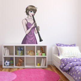 Vinilo Infantil Anime Oboe